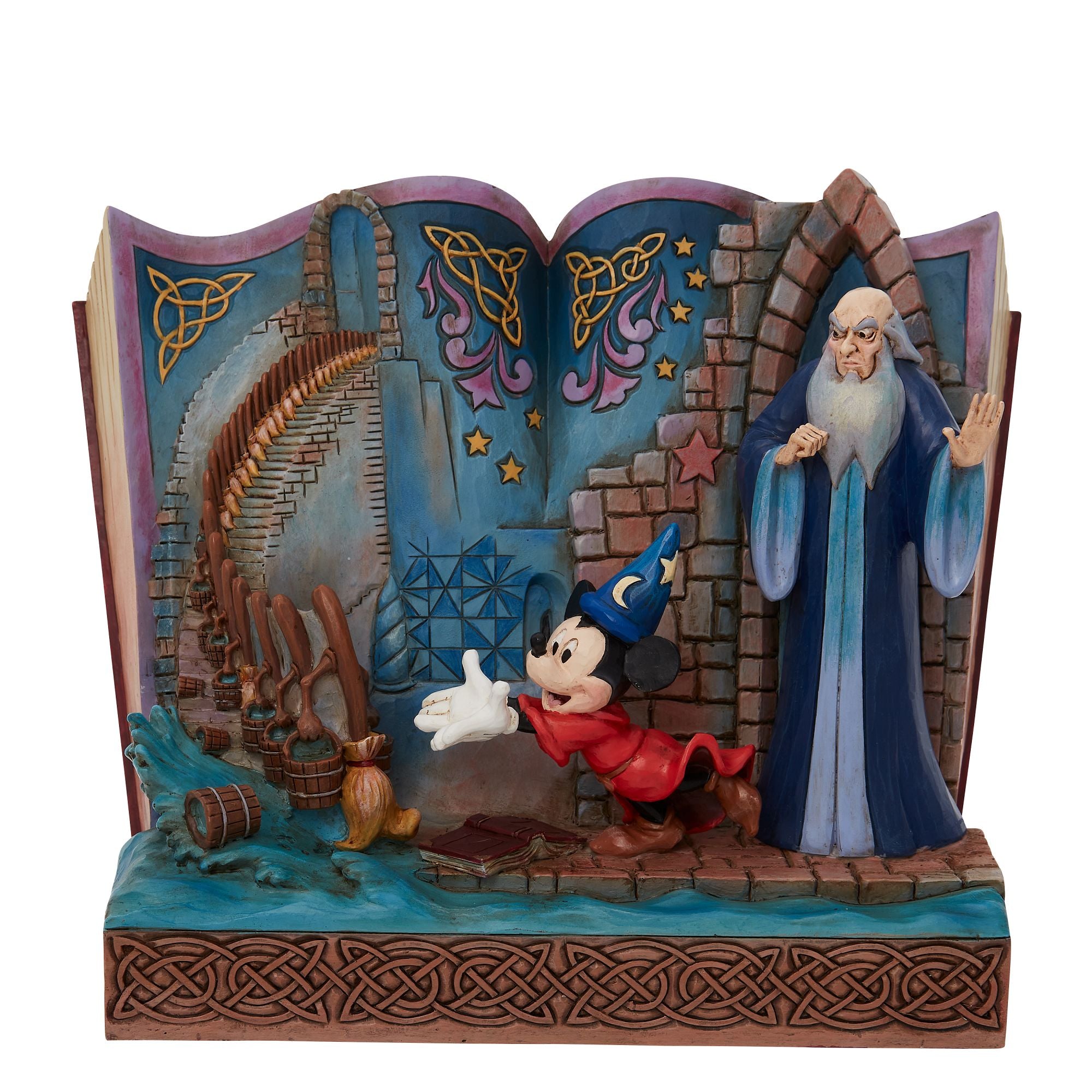 Disney Traditions Figurine - Sorcerer Mickey Story Book